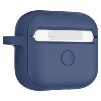 Etui do AirPods Pro Spigen Silicone Fit - niebieskie