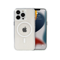 Etui do iPhone 13 Pro z MagSafe Crong Clear MAG Cover - Przeźroczyste