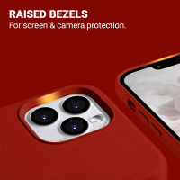 Etui do iPhone 13 Pro z MagSafeCrong Color Cover Magnetic - czrwone