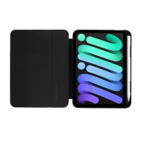 Etui do iPad mini 6 (2021) Crong FlexFolio z funkcją Apple Pencil - czarne