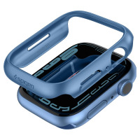 Etui do Apple Watch 45mm Spigen Thin Fit - niebieskie 