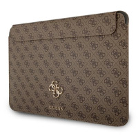 Etui na macbooka Air/Pro 13 Guess 4G Big Metal Logo Sleeve - brązowe