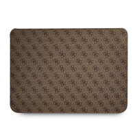 Etui na macbooka Air/Pro 13 Guess 4G Big Metal Logo Sleeve - brązowe