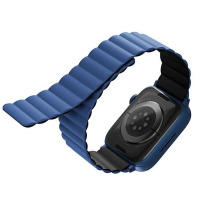 Pasek do Apple Watch 38/40/41 mm Uniq Revix dwukolorowy czarno - niebieski