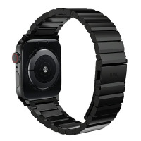 Bransoleta do Apple Watch 44/45/49 mm UNIQ Stainless Steel - czarna