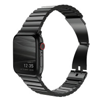 Bransoleta do Apple Watch 44/45/49 mm UNIQ Stainless Steel - czarna