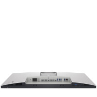 Tylny panel monitora Dell 27 4K UHD IPS z widocznym zestawem portów wejścia, wyjścia, gniazdem zasilania oraz dodatkowymi złączami USB na dolnej krawędzi.