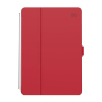 Etui do iPad 10,2 Speck Balance Folio - Przeźroczyste/Czerwone