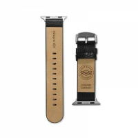 Pasek do Apple Watch 44/45/49 mm X-doria Lux Band - czarny