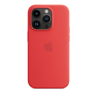 Akcesoria do Iphone Etui 14 Pro Apple Silicone Case MagSafe czerwone