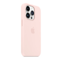 Etui do iPhone 14 Pro Max Apple Silicone Case z MagSafe - kredkowy róż