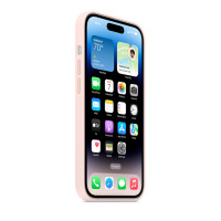 Etui do iPhone 14 Pro Max Apple Silicone Case z MagSafe - kredkowy róż