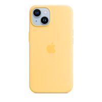 Etui do iPhone 14 Apple Silicon Case z MagSafe - bladożółty