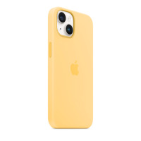 Etui do iPhone 14 Apple Silicon Case z MagSafe - bladożółty