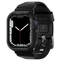 Etui do Apple Watch Spigen Rugged Armor Pro S4 44 mm - Czarne