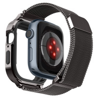 Etui do Apple Watch Spigen Metal Fit Pro 45/44mm - grafitowe 