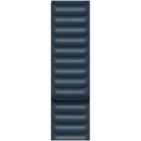 Apple pasek do Apple Watch 38/40/41 mm z karbowanej skóry rozmiar S/M - bałtycki błękit