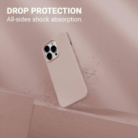 Etui do iPhone 13 Pro Max Crong Color Cover - Piaskowy róz
