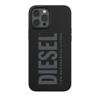 Etui do iPhone 12/12 Pro Diesel Silicone Case - czarne 