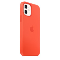 Etui do iPhone 12/12 Pro Apple Silicone Case z MagSafe - ele orange