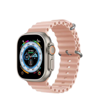 Pasek Apple Watch 38-41 Jinya Silicon Band Vintage - Różowy