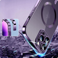 Etui iPhone 15 Tech-Protect Magshine MagSafe - Złote