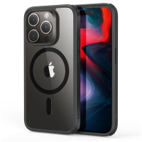 Etui do iPhone 15 Pro Max ESR Hybrid Case Magsafe - przezroczyste/czarne