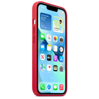 Etui iPhone 13 Apple Silicone MagSafe - czerwone
