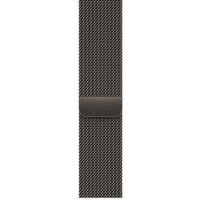 Branzoleta mediolańska Apple ze stali nierdzewnej do Apple Watch 38/40/41/42 mm - grafitowa
