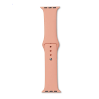Pasek Apple Watch 44/45mm eStuff Silicone - różowy