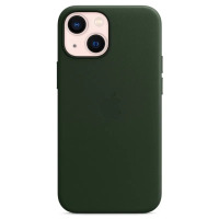 Etui do iPhone 13 mini Apple Leather Case - Sequoia Green