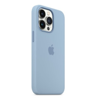 Etui do iPhone 13 Pro Max Apple Silicone Case z MagSafe - niebieska mgła