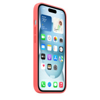 Etui do iPhone 15 Apple Silicone MagSafe - Guava 