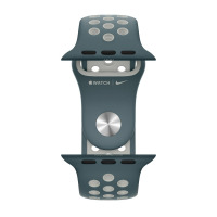 paski do Apple Watch Nike silikon 41 mm hasta light silver 