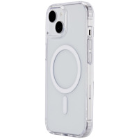 Etui do iPhone 15 eSTUFF BERLIN z Magsafe - przezroczyste
