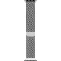 Branzoleta mediolańska Apple ze stali nierdzewnej do Apple Watch 42/44/45/49 mm - srebrna