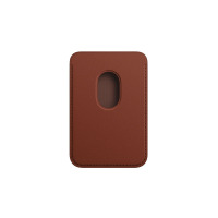 Apple skórzany portfel z MagSafe FindMy - umber