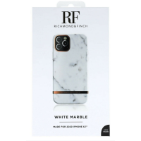 Warszawa Etui do iPhone 12/12 Pro Richmond Finch White Marble białe Luxury