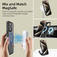 Etui do iPhone 16 Pro Max Warszawa Tech-Protect MagMat MagSafe matte black - czarne