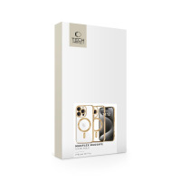 Etui do iPhone 16 Pro Polska Tech-Protect MagFlex MagSafe clear gold - przezroczyste