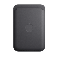 Portfel Apple z tkaniny FineWoven z MagSafe do iPhonea Find My - czarny