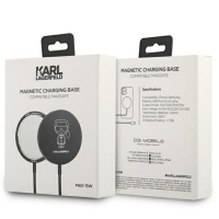Ładowarka indukcyjna Warszawa Karl Lagerfeld Iconic Full Body 15W MagSafe czarna