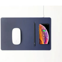 Podkładka pod mysz Pout Wireless Charging Mouse Pad Blue - niebieska