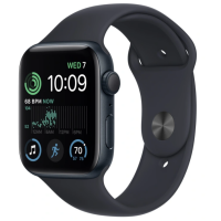 Apple Watch SE 2 44mm aluminium w kolorze północy z paskiem sportowym w kolorze północy M/L