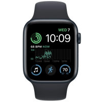 Apple Watch SE 2 Rzeszów 44mm aluminium w kolorze północy z paskiem sportowym w kolorze północy rozmiar M/L 