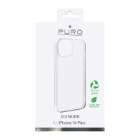 Etui iPhone 14 Plus Kraków PURO ICON 0.3 Nude - przezroczyste