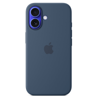 Apple Etui do iPhone 16 Silicone MagSafe - Denim