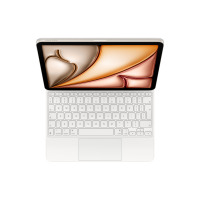 Widok z góry na klawisze MDFV4Z/A Apple Klawiatura Magic Keyboard do iPada Air 11 M3 biała Rzeszów