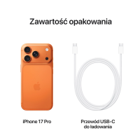 Warszawa Apple iPhone 17 Pro Max 256GB kosmiczny pomarańczowy MFYN4HX/A
