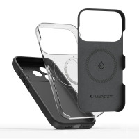 Etui do iPhone 17 Pro Max Tech-Protect Silicone MagSafe black